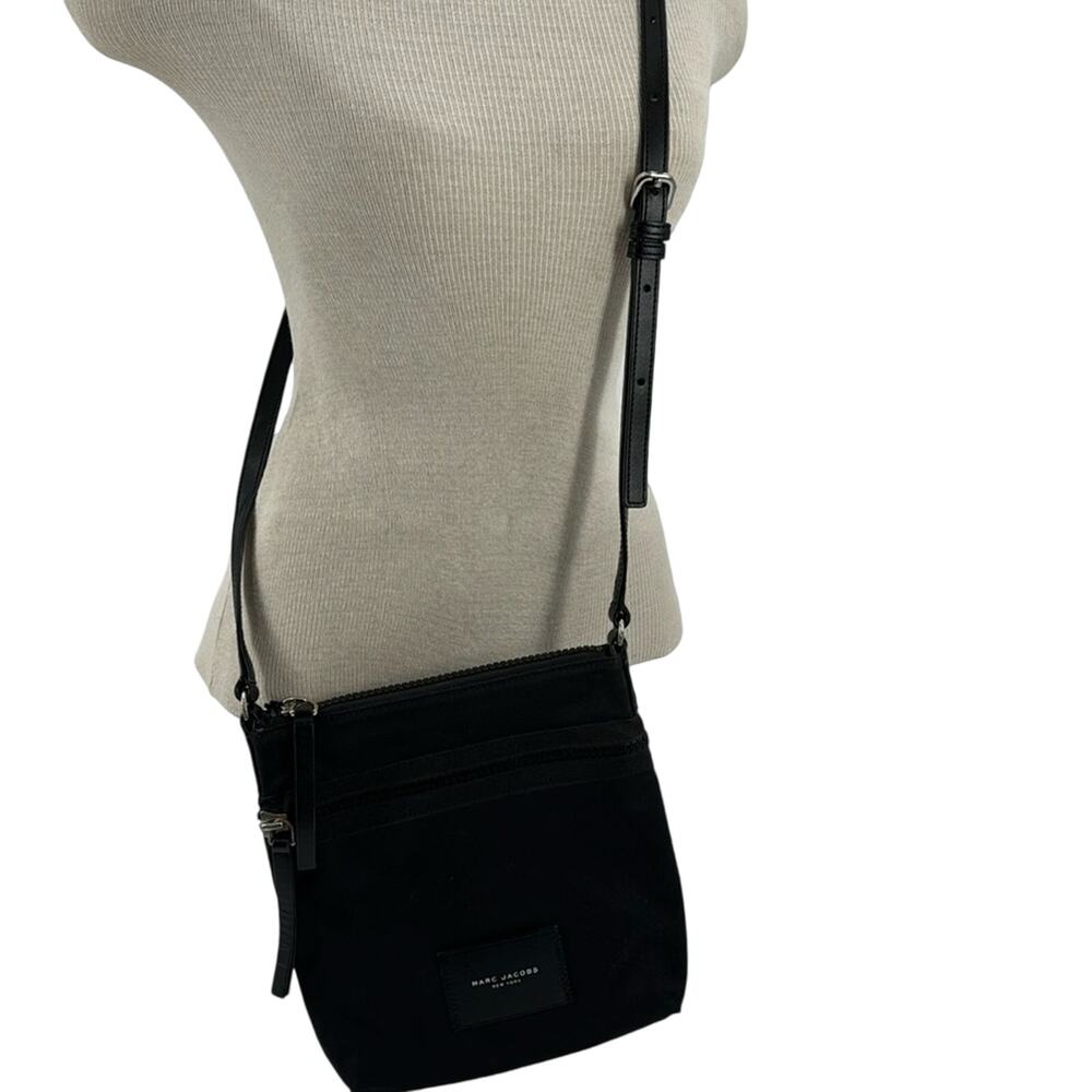 Marc Jacobs black nylon crossbody bag